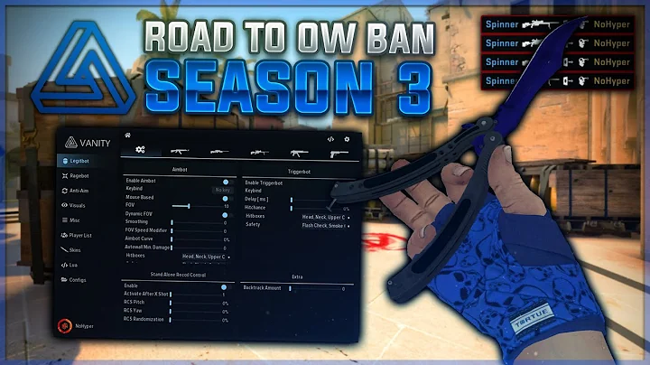FIRST GAME = SPINNERS?? | Road To Overwatch Ban S3E1 ft. Vanitycheats.xyz