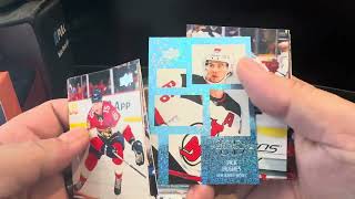 2024 25 Upper Deck Series 1 - Matt Rempe says "hello"