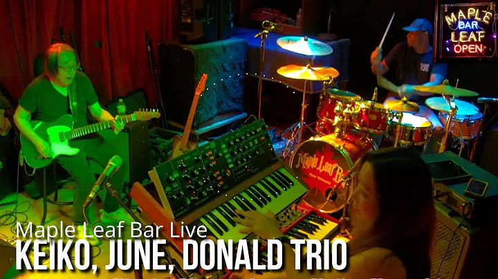Keiko, June, Donald Trio at Maple Leaf Bar 1st set...