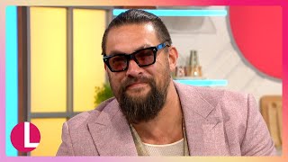 Jason Momoa on Working With Jack Black in The Minecraft Movie | Lorraine
