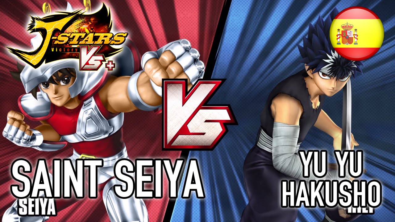 J-Stars Victory VS+ - PS4/PS3/PS Vita - Saint Seiya VS Yu Yu Hakusho (Spanish Trailer)