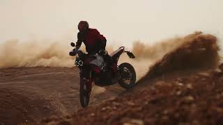 Dronereveal rally desert morocco  Ducati DesertX Rally   Race Wilder