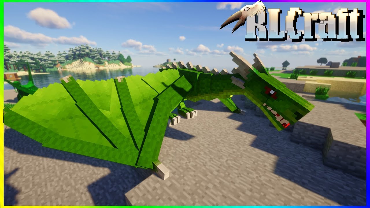 This Dragon kicked me out of my Base RLCraft [4] - YouTube