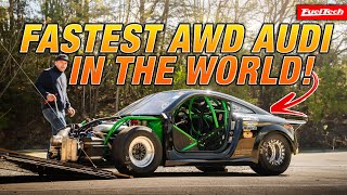 World's Fastest AWD Audi makes MAJOR power on our Dyno! | TeamHST