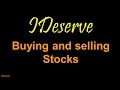 Buying and selling stocks