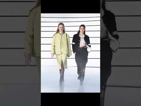 Video Vittoria Ceretti & Rianne Van Rompaey for Chanel fall/winter 2020