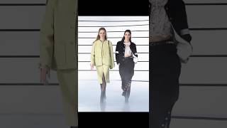 Vittoria Ceretti & Rianne Van Rompaey for Chanel fall/winter 2020 #supermodel #fashion #runway