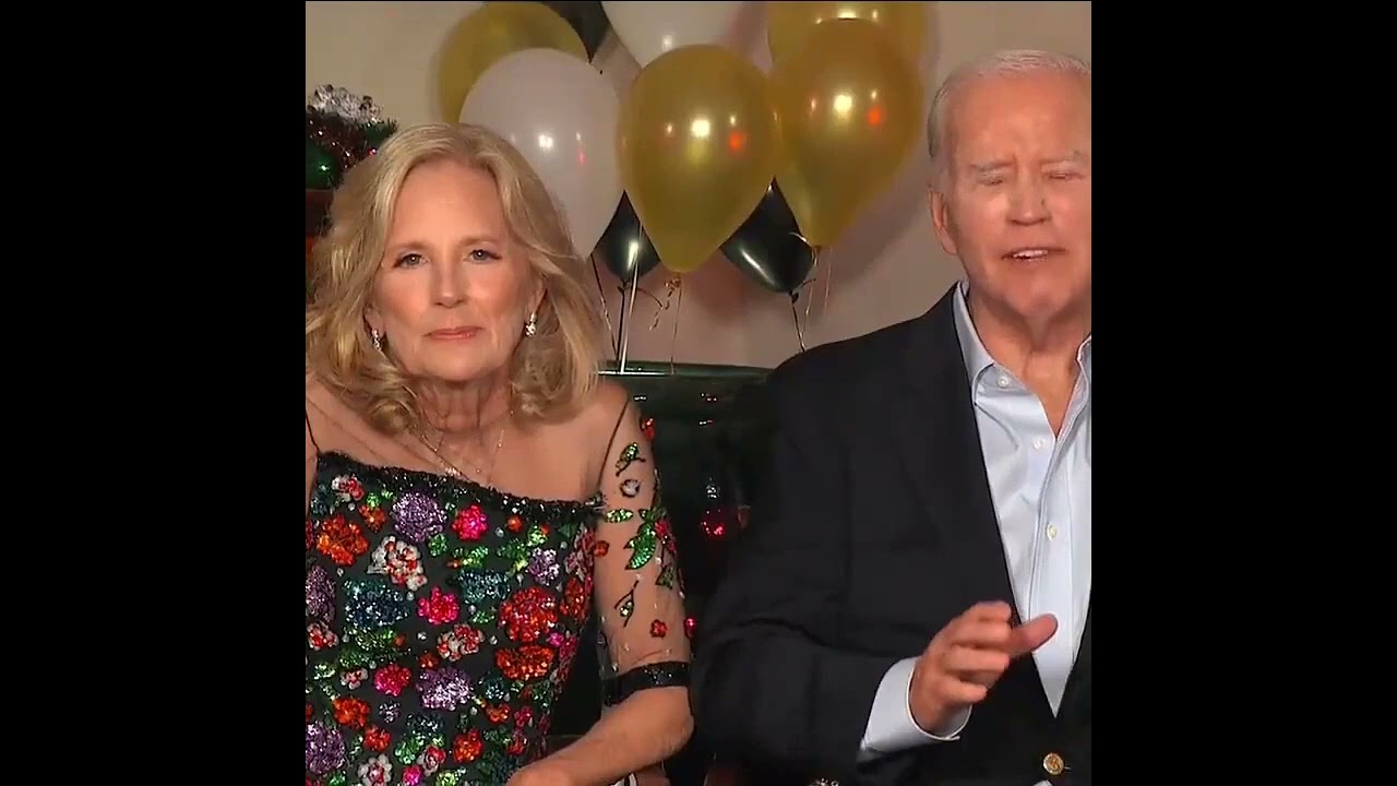 Joe Biden Gives SAD New Year's Address To The Nation