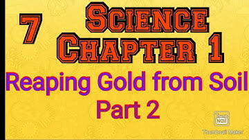 7 SCERT Reaping Gold from soil Science  Unit 1 Kerala Syllabus