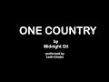 One country midnight oil cover