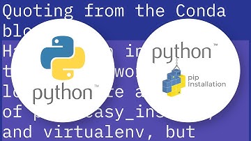 What is the difference between pip and conda?
