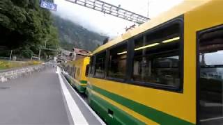 Swiss railway 3 / Wengernalp railway スイスの鉄道 3 / ヴェンゲンアルプ鉄道