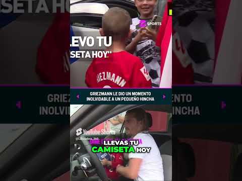 Griezmann Sorprende a Fan: ¡Un Sueño Hecho Realidad!