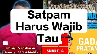 🛡️ Tupoksi Security | Tugas Pokok & Fungsi Satpam 🛡️ Tupoksi Security | Tugas Pokok & Fungsi Satpam