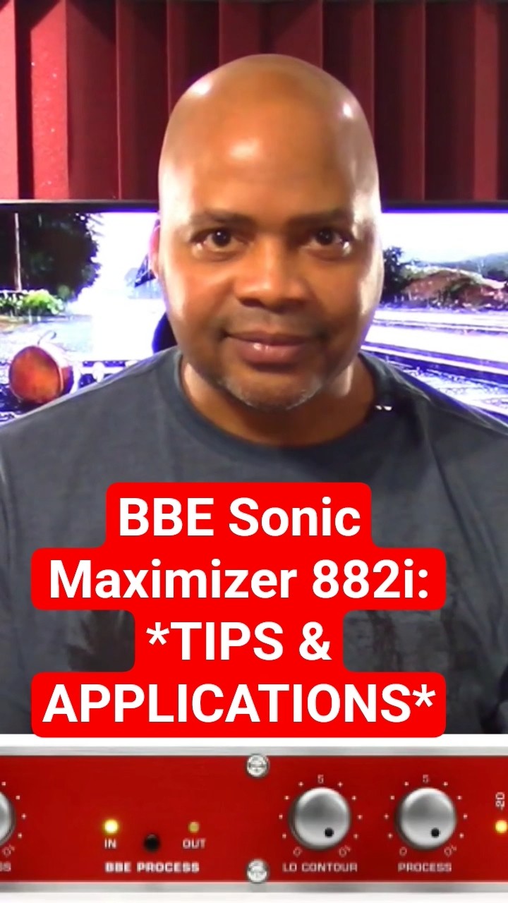BBE Sonic Maximizer 882i *TIPS & USAGE* #shorts #SonicMaximizer