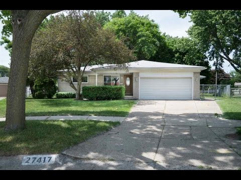 27417 Grobbel, Warren, MI home video tour