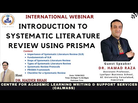 Introduction to Systematic Literature Review using PRISMA