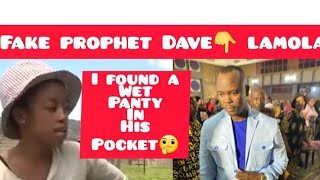 I found a wet p@nty n hubby's pocket😭fake prophet Dave lamola🚮