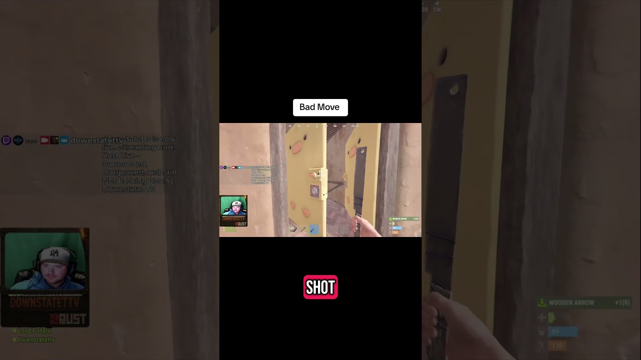 Three Arrows Deep, Bad Move. 