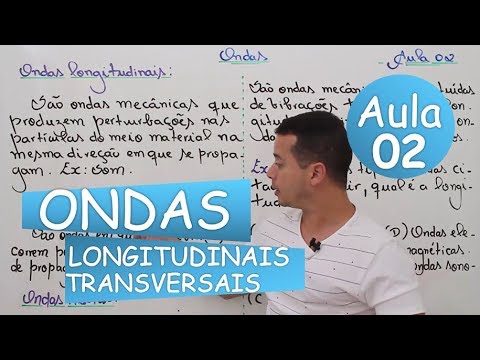 Vídeo: Para que as ondas longitudinais são um tipo de movimento de onda?