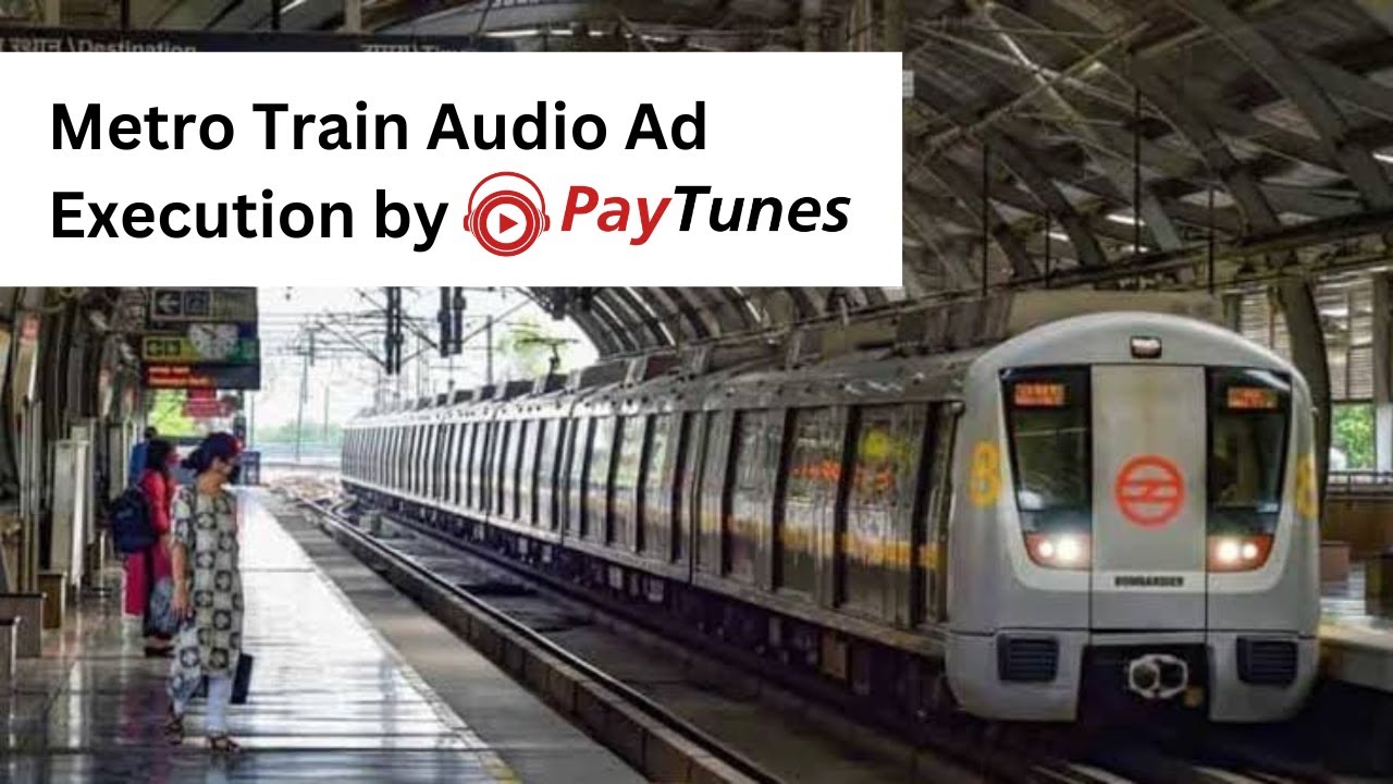 Metro Train Audio Ad execution by PayTunes