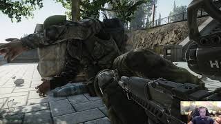 Escape from Tarkov: When you go into a raid without food and water... This happens.