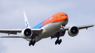 KLM Boeing 777-300 || PH-BVA LIM-AMS Orange Pride [Plane Of The Day]