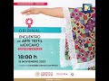 #EnVivoAhora Inauguración Encuentro de arte textil mexicano, Tercera edición 2023 Original México