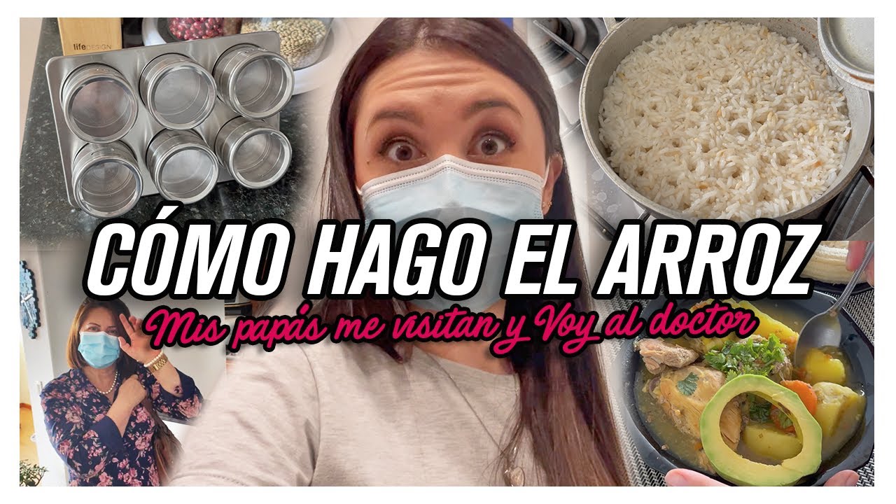 MI TRUCO PARA PREPARAR UN ARROZ PERFECTO | MIS PAPÁS LLEGAN A ALMORZAR | Do it! Laura