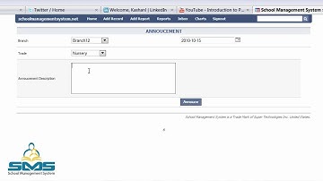 SMS Feature for School Management System