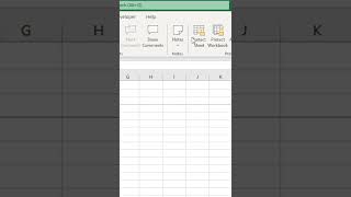 How to Protect cells and Hide the Formula in Range/Rows/Columns | MS Excel | shorts