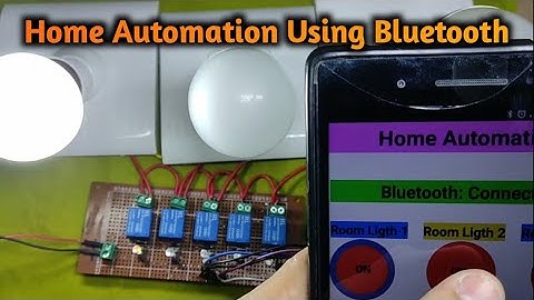 Bluetooth Control Home Automation Using Esp 32 (BLE)