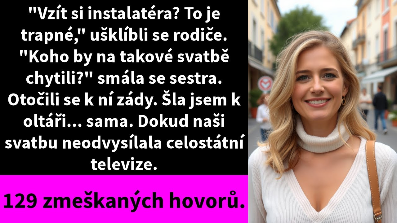 Má matka mi poslala zprávu uprostřed svatebního obřadu: „Je mi líto, ale nemůžu se snížit k tomu, aby mě někdo viděl sedět na dvorku s modrými límečky. Jsme na jachtě. Hodně štěstí s tvým...