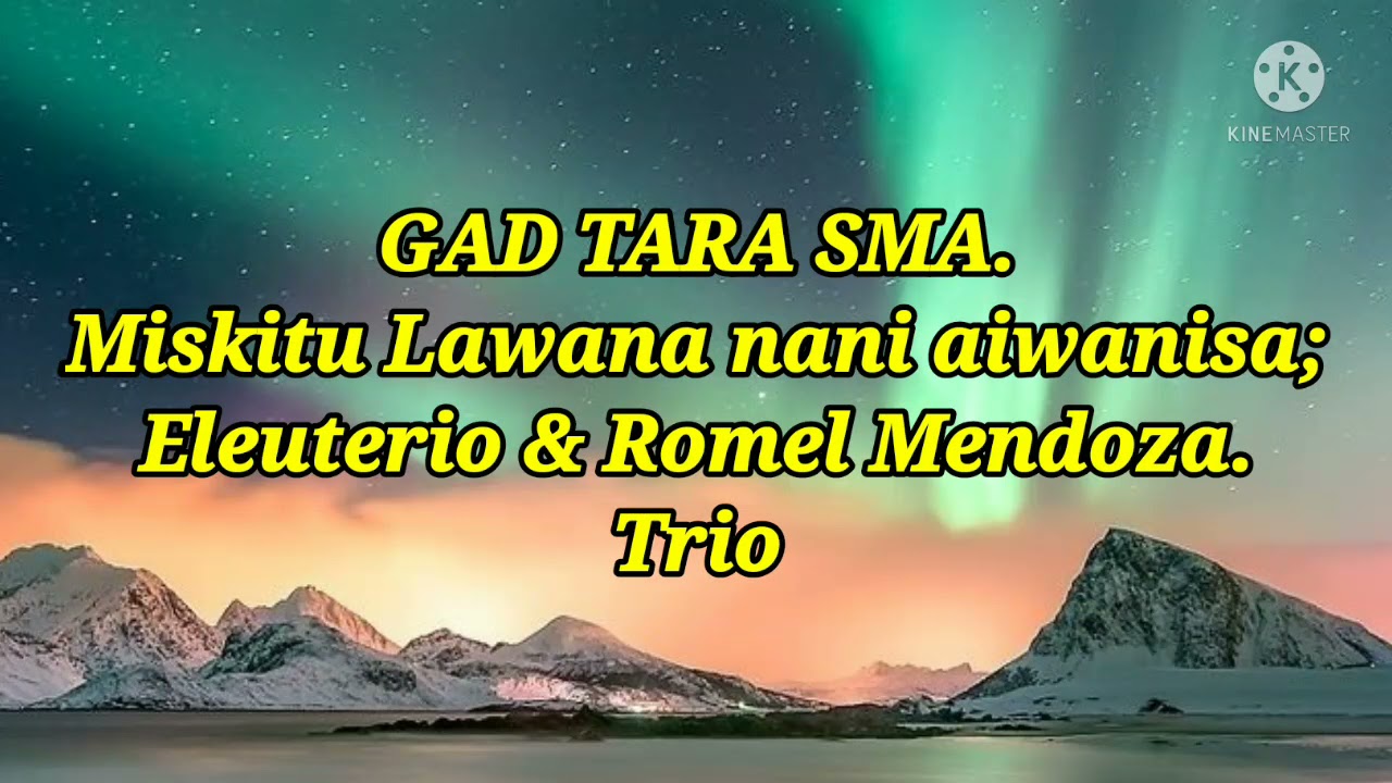 GAD TARA SMA, Eleuterio Bans & Romel Mendoza.