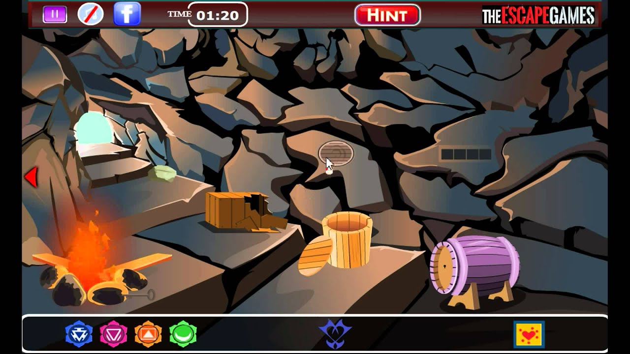 The Escape Games - Escape with Fort Treasure Walkthrough