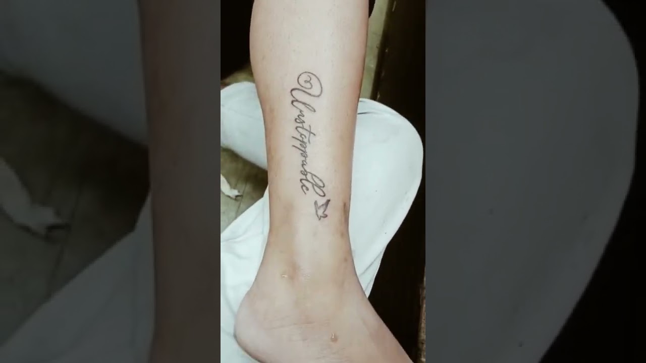 I got the tattoo finally!! For my favorite song Unstoppable thats my s... |  TikTok