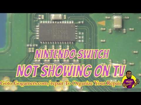 Fix Nintendo Switch Not Showing On TV Or Docking (PC13USB IC Repair)