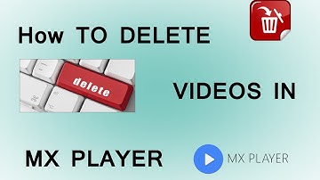 How to delete SD card videos by MX player direct