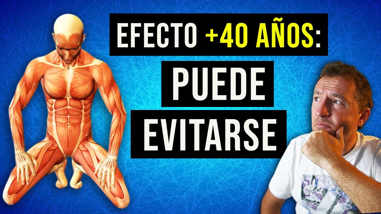 ⤵️ Qué pasa con EL CUERPO DESPUÉS de LOS 40 AÑOS 😨 y CÓMO EVITARLO