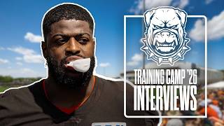 Jared Verse on getting to work in Cleveland! | Training Camp Interview