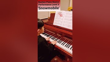 Bastien Piano Basics Performance Level 3 