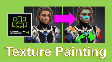 CC4 Texture Painting - Material Painting Tutorial | Character Creator 4 #cc4 #charactercreator4