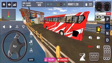 ⭐ Indonesia Bus Driving in 🚍 IDBS Bus Simulator - #6 Android Gameplay | Bus Games for Mobile 📲