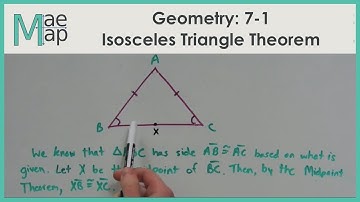 Geometry: 7-1 Isosceles Triangle Theorem