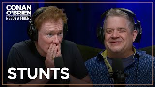 Patton Oswalt \& Conan React To A Wild ‘70s Movie Stunt | Conan O'Brien Needs A Friend