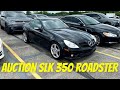 Picking Up A Mercedes SLK 350 From The Auction
