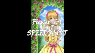 Flower Girl SPEEDPAINT