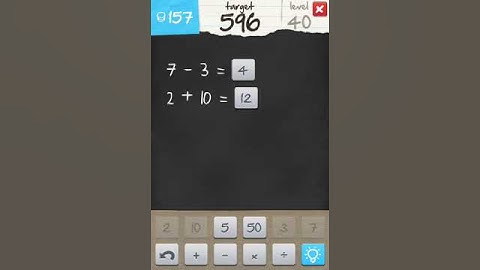6 Numbers Walkthrough Level 40