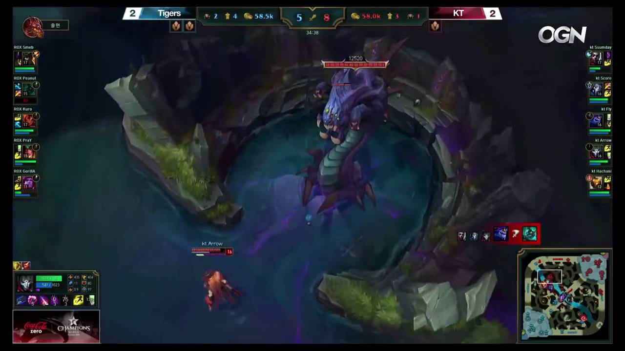 Smeb Steal Baron with Gangplank Ult
