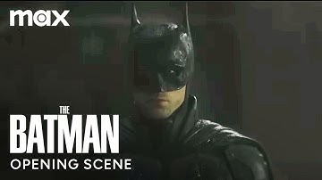 Opening Scene | The Batman | HBO Max